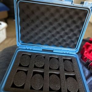 Invicta Light Blue Smartwatch Case with Black Foam